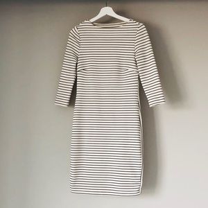 Selected black & white dress